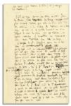 Louis Pasteur Handwritten Medical Notes Discussing the Case of a Young Girl Infected with Rabies Whom He Tried to Save -- …bitten…by a dog…the poor kid had full-blown rabies…