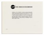 Rare Lunar Photo of Apollo 17 Astronaut Harrison Schmitt Signed -- 10'' x 8'' -- Fine