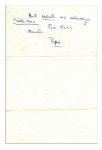 Ernest Hemingway Autograph Letter Signed the Year Before His Death, Referring to His Final Work The Dangerous Summer -- …Have to go to Spain to tie up the end of the bull fighting piece…