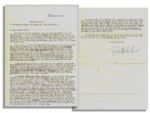 Exceptional & Lengthy Malcolm X Typed Letter Signed From Egypt in 1964 -- "…we (MMI) [Muslim Mosque, Inc.] now has the complete recognition and support of the entire Muslim World…"