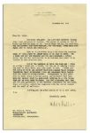 Helen Keller Letter Signed -- On the Loss of Lifelong Teacher & Friend Anne Sullivan -- ''...it is winter in my life since the guardian angel of fifty years no longer walks by my side on earth...''