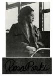 Rosa Parks 8 x 10 Photo Signed 