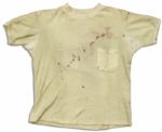 Andy Warhol Signed Yellow T-Shirt