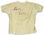 Andy Warhol Signed Yellow T-Shirt