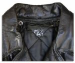 James Van Der Beek Screen Worn Leather Jacket & Scarf From Sitcom ''Don't Trust The B---- In Apartment 23'' -- With a COA from 20th Century Fox