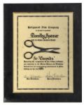 Hollywood Film Company Golden Scissors Award Awarded to The Editor of Cleopatra