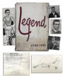 HOFer Sandy Koufax Signed High School Yearbook -- "...To be successful and make my family proud of me... -- With JSA LOA