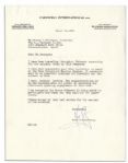 Neil Armstrong 1980 Typed Letter Signed