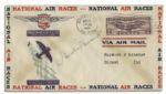 Amelia Earhart National Air Races Cover Signed