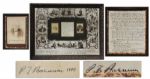 P.T. Barnum Autograph Letter Signed With Excellent Content -- ...a bevy of showmen...began to argue upon the merits and demerits of Genl Tom Thumb - one claiming that I had bamboozled the Queen...