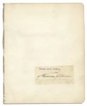 Thomas Alva Edison's Signature