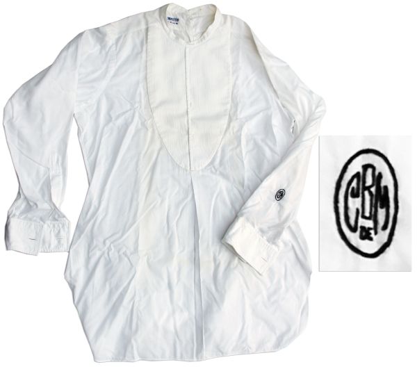 Cecil B. DeMille's Own Custom-Tailored, Monogrammed Shirt