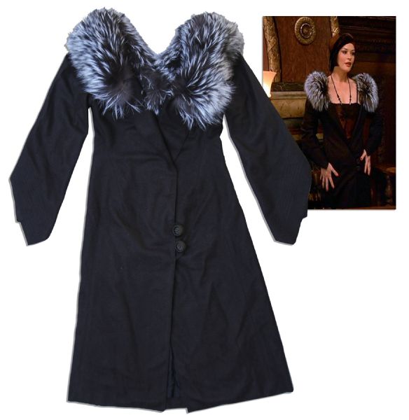 Catherine Zeta-Jones Fur-Trimmed Coat From ''Chicago''