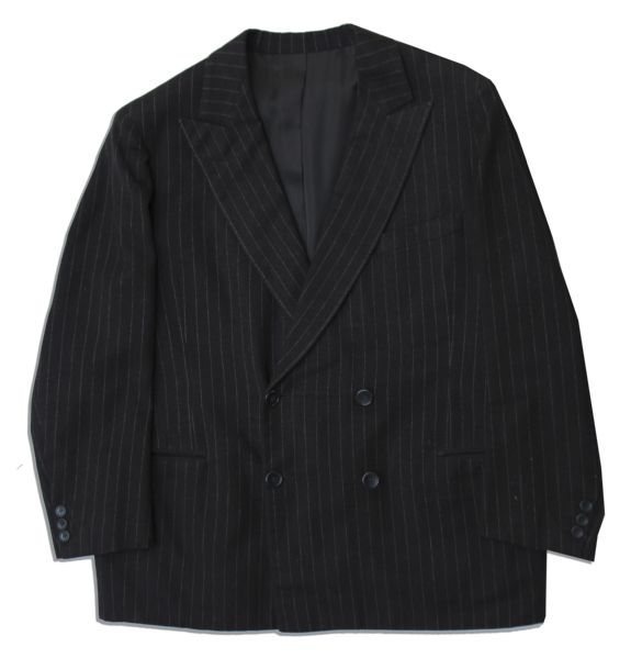 Edward G. Robinson Production Used Three-Piece Suit From ''The Cincinnati Kid'' -- With MGM Costume Label Filled Out With Robinson's Name & Movie Production Number