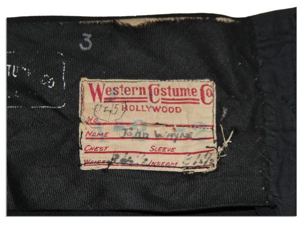Tuxedo Custom Made for John Wayne by Western Costume