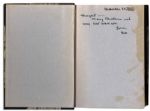 Nice, Clean William Faulkner Signature in His Novel ''Requiem For A Nun''