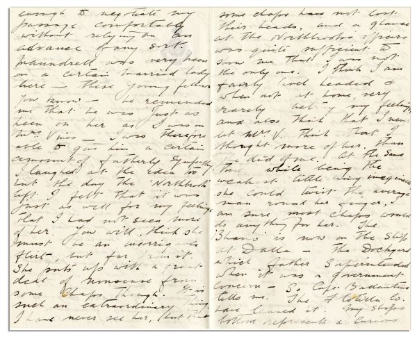 Henry Robertson ''Birdie'' Bowers 8-Page Autograph Letter Signed -- From 1907, Five Years Before He Perished on Scott's Terra Nova Expedition