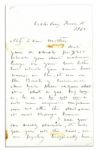 Admiral David Porter Autograph Letter Signed From Vicksburg in 1863 During the Famous Campaign:  ''...Vicksburg will soon be ours it is a mere question of time...is no hope for the Rebels...''
