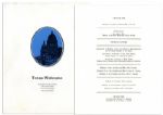 JFK Texas Welcome Dinner Program From 22 November 1963
