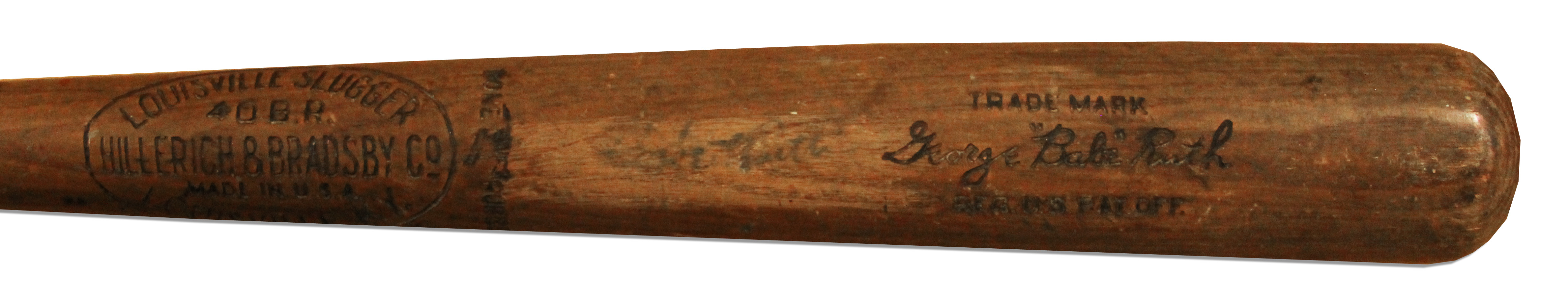 Mike Davis Signed Autograph Louisville Slugger Issued Used Bat PSA DNA