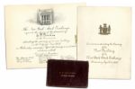 1903 Invitation & Program to the Opening of The New York Stock Exchanges New Building at 18 Broad Street