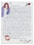 Blaze Starr Autograph Letter Signed -- Regarding a Tryst in the White House with JFK -- ...I told J.F.K. about my fantasy with the Lincoln bedroom. He said lets go...