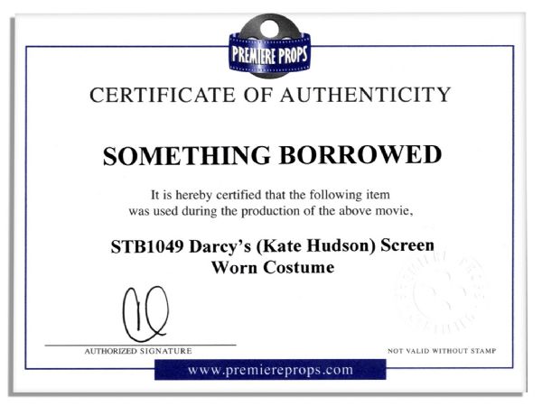 Kate Hudson Screen-Worn Wardrobe From ''Something Borrowed'' by Fendi