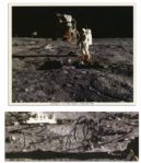 Buzz Aldrin Signed 10 x 8 Photo