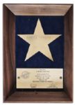 Lorne Greene Award for His Star on the Hollywood Walk -- For His Starring Roles on "Bonanza" and "Battlestar Galactica" -- With an LOA From His Estate