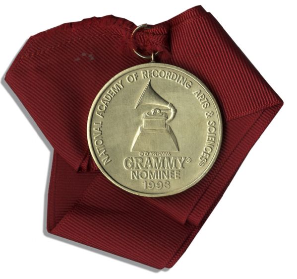 Grammy Nomination Medal From 1993