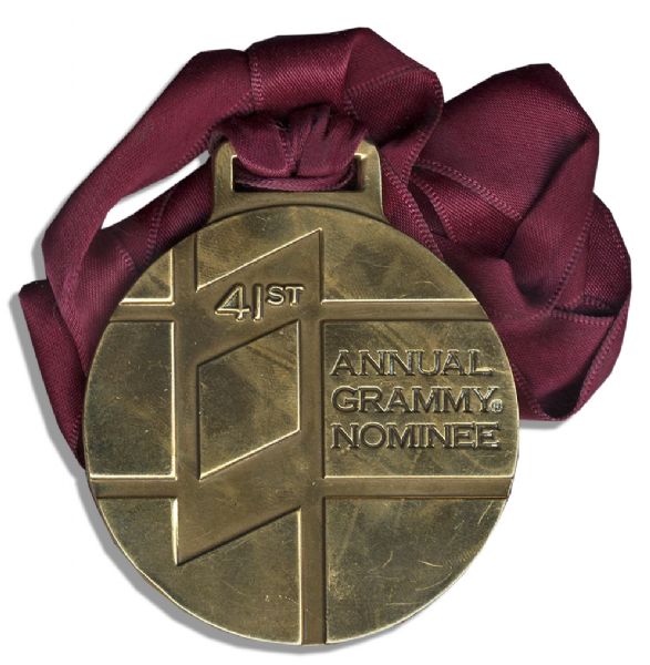 Grammy Nomination Medal From 1999