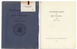Transcript of the Address John F. Kennedy Planned to Give the Night of His Assassination