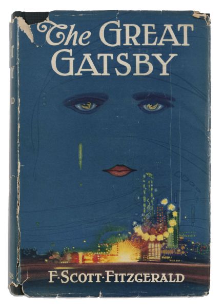 Exceedingly Rare First Edition, First Printing of F. Scott Fitzgerald's Legendary Novel ''The Great Gatsby'' -- & First Printing Dustjacket