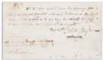 John Jay Autograph Letter Signed as Secretary of State