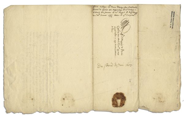 Henry III of France Letter Signed