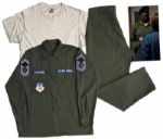 Richard T. Jones Screen-Worn Air Force Uniform From "Super 8"