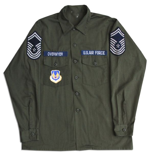 Richard T. Jones Screen-Worn Air Force Uniform From Super 8