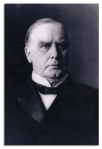 William McKinley Signed Slip