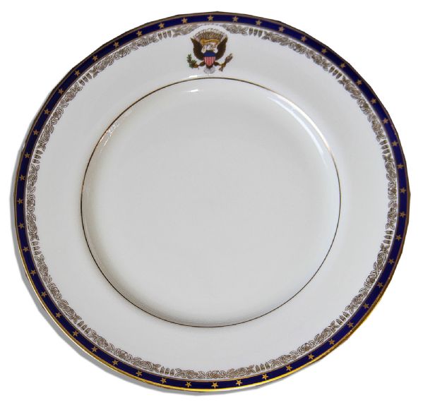 Franklin D. Roosevelt White House Exhibit China -- Dinner Plate by Lenox
