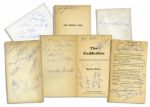 "The Godfather" Book Signed by the Cast of the Celebrated Film -- Signed by Brando, Pacino, Keaton, Caan, Shire, Martino and Others