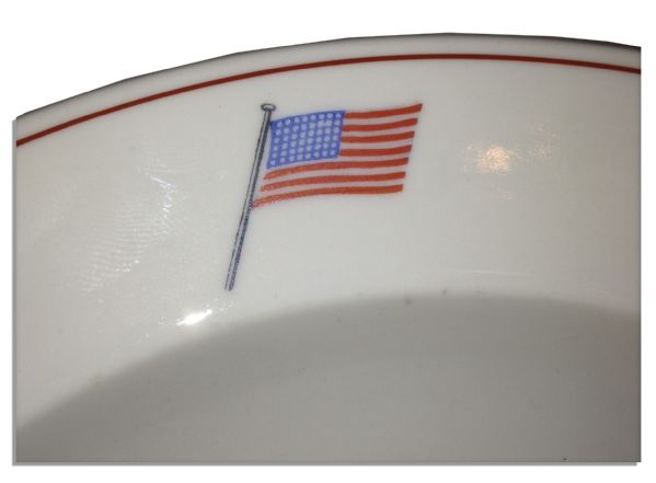 Dwight Eisenhower Used Plate -- Used by Eisenhower in Berlin on 5 July 1945 at the Post-WWII Meeting to Discuss the Division of Germany