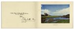 Royal Christmas Card Signed by Queen Elizabeth, The Queen Mother