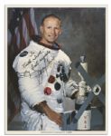 Lot of of 9 Astronaut Signed 8'' x 10'' NASA Photos -- Vance Brand, Paul Weitz, Jerry Carr, Ed Gibson, Joe Kerwin & Bill Pogue