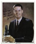 Lot of of 9 Astronaut Signed 8'' x 10'' NASA Photos -- Vance Brand, Paul Weitz, Jerry Carr, Ed Gibson, Joe Kerwin & Bill Pogue