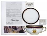 Ronald Reagan White House China for Use on Air Force One, Camp David and the White House -- Fine