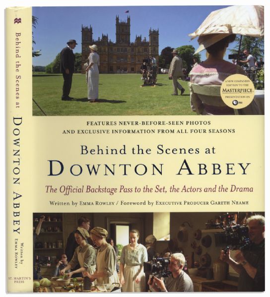 ''Downtown Abbey'' Signed Book & DVD Lot -- With Screen Actors Guild COA