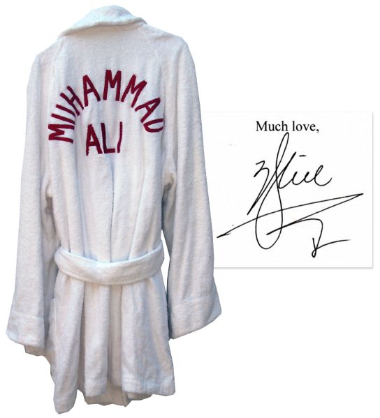 Will Smith Screen-Worn ''Muhammad Ali'' Robe From ''Ali'' -- With LOA From Will Smith, Calling His Part ''...the role of a lifetime...''