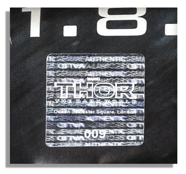 Cast Signed ''Thor 2'' Poster -- Large Poster Measures 27'' x 40''
