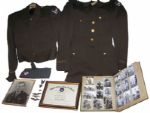 Fascinating Lot of Personal World War II Possessions Belonging to United States Air Corps Officer -- Includes Uniforms, Medals, Photos
