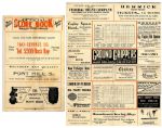 1916 Boston Red Sox Program -- Babe Ruth Pitching Against St. Louis Browns